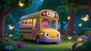 ABC Bus Visits the Firefly Forest | Nursery Rhymes & Kids Songs