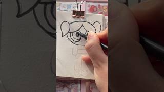HOW TO DRAW BUBBLES VERY CUTE P1 #animation #funny #powerpuffgirls #memes #roblox #cartoon #drawing