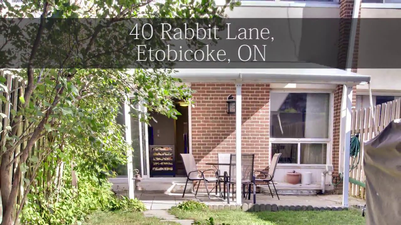 40 Rabbit Lane Etobicoke - YouTube