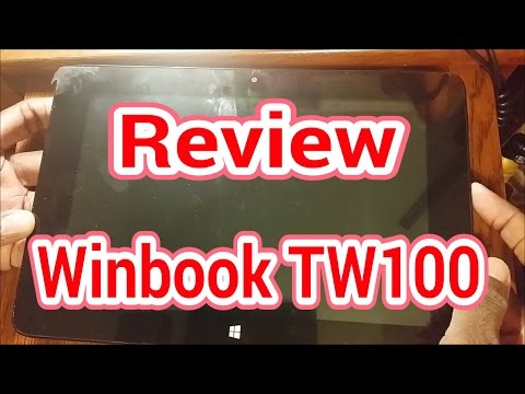 Winbook TW100 Quick Review - YouTube