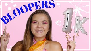 1,000 SUBSCRIBERS CELEBRATION BLOOPERS VIDEO | BEYOND THE BUD