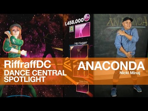 Dance Central Spotlight u0022Anacondau0022 DLC 100% Gold Gameplay