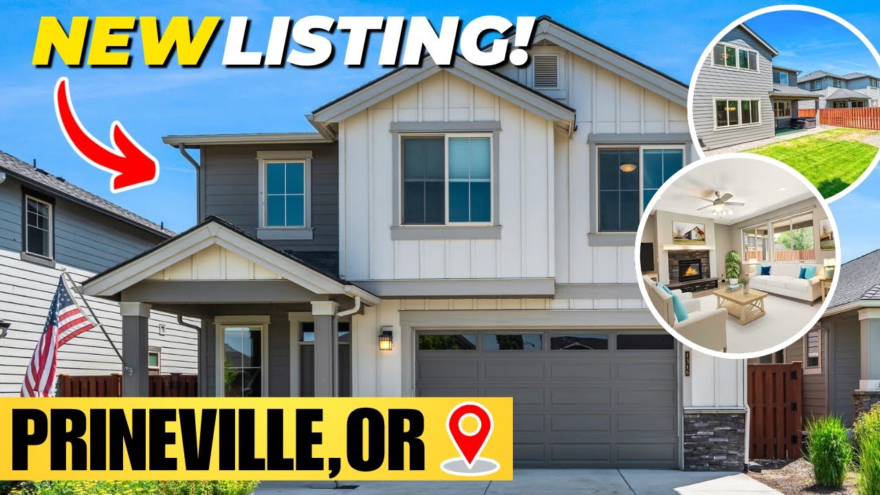 NEW Listing in PRINEVILLE OREGON! [FULL NEIGHBORHOOD AND  HOME TOUR!]
