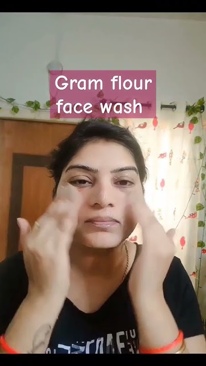 How To Use Gram Flour As A Face Wash skincare homemadefacewash viral how-to-use-gram-flour-as-a-face-wash-skincare-homemadefacewash-viral