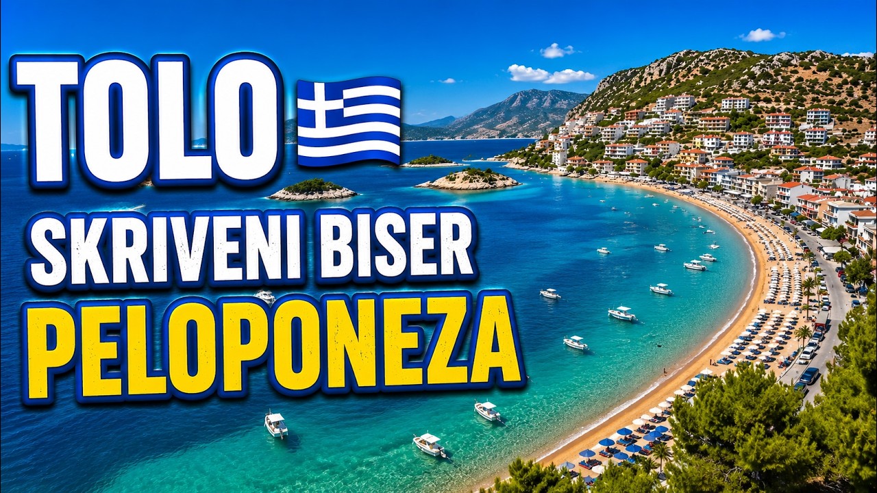 TOLO 🇬🇷 – Rajska Plaža Peloponeza Koju Turisti OBOŽAVAJU!