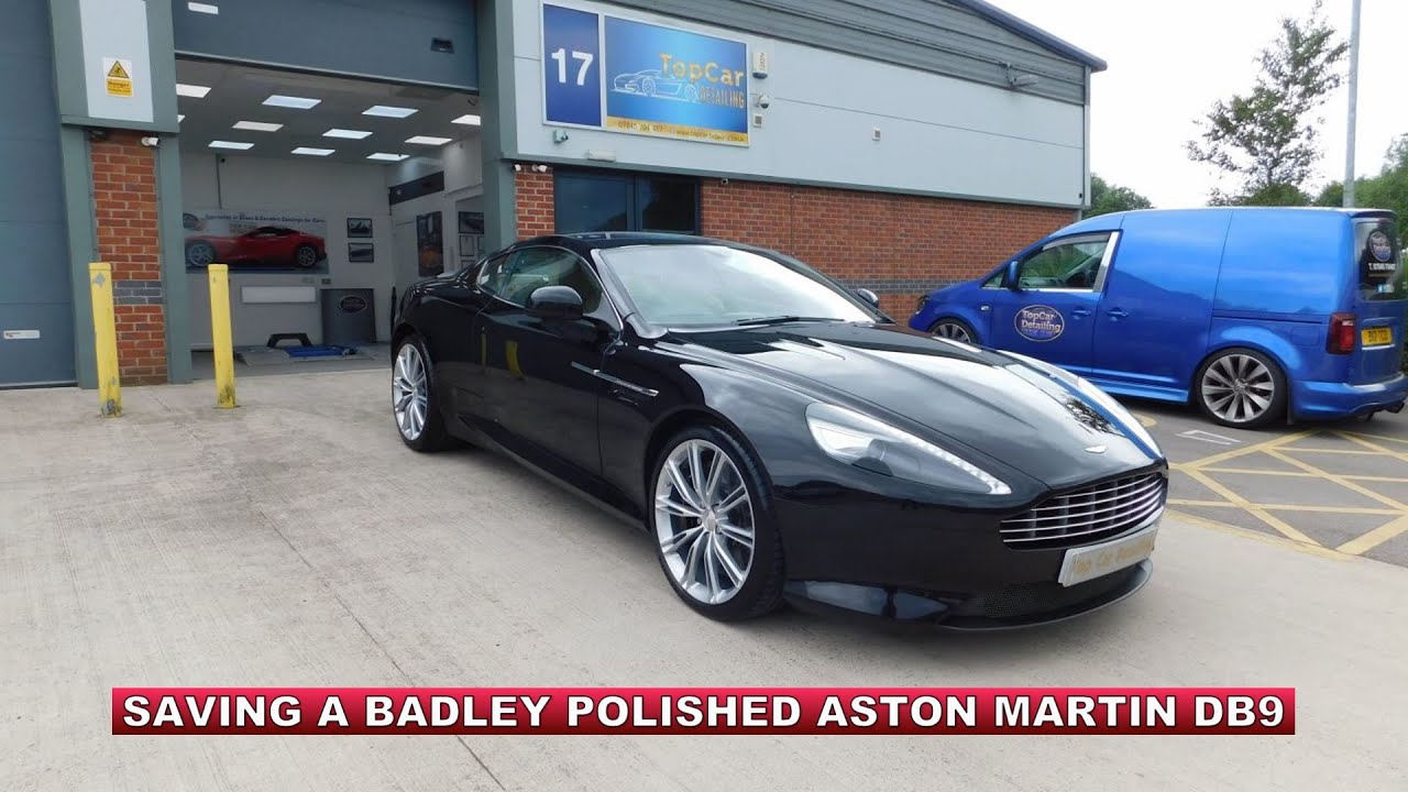 Repairing The Worst Damage I've Seen On An Aston Martin DB9 | Major Paint Correction Detail