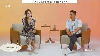 ENG 무빙 Han Hyo Joo Ryu Seung Ryong Interview Ryu Seung Ryong about 