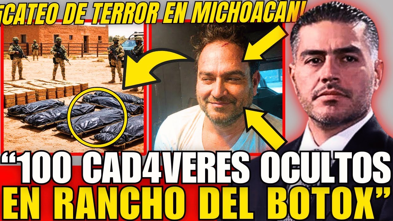 🚨¡HARFUCH CATEA EL RANCHO DE "EL BOTOX" LUEGO DE SU CAPTURA Y LO QUE ENCONTRARON ES DE TERROR!