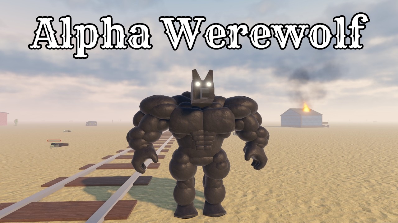 Alpha Werewolf | Roblox Dead Rails - YouTube
