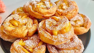 If you have 1 apple1 egg and flour make this dessert in 5 minutes! Without oven