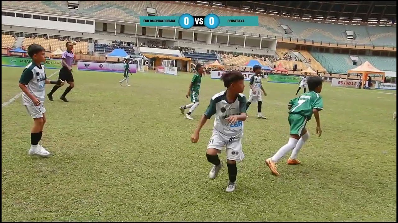 EBR United Kedua Tanjak Riau Junior Internasional Cup 2025 EBR Rajawali Dumai VS Persebaya