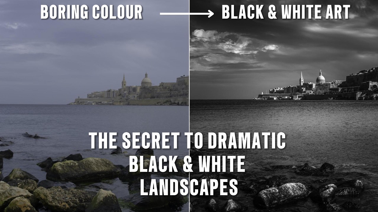 Секрет создания впечатляющих черно-белых пейзажей