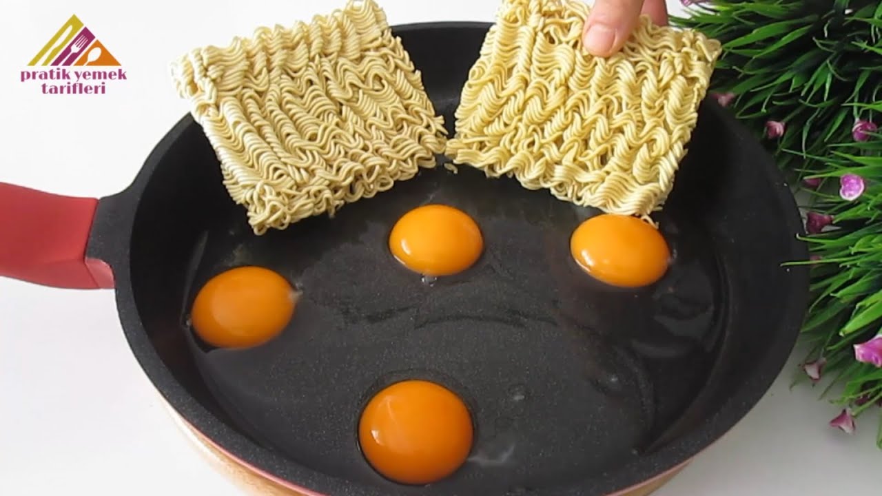 Pratik ve Lezzetli ❗ bu şimdiye kadar yediğim EN LEZZETLİ NOODLE TARİFİ ???? Hızlı Tarif????