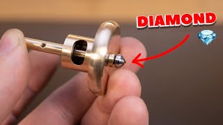 A Spinning Top with a DIAMOND tip!