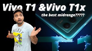 Vivo T1 and Vivo T1x launched  || Specifications & Price || 120hz Display, Water Drop Display Notch