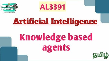 Knowledge based agents in artificial intelligence tamil||AL3391||AI&DS||Anna university reg-2021.