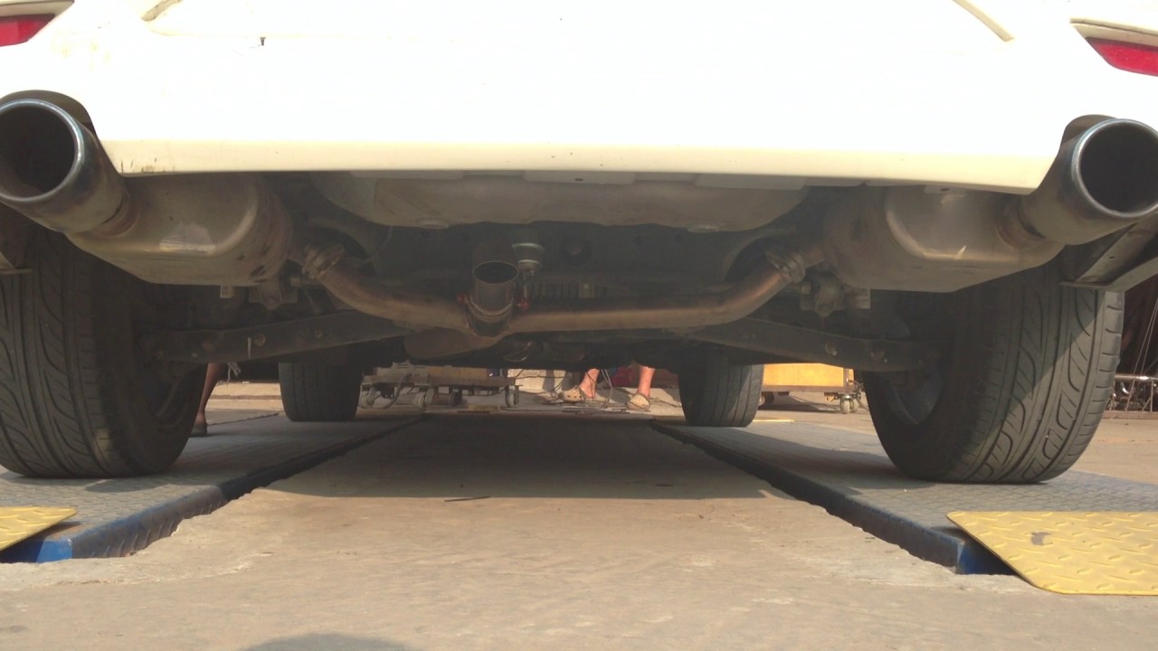 exhaust pipe size chart Subaru RES intelligent variable valve Forester modified exhaust pipe