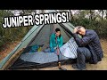 Tent Camping at Juniper Springs in Florida | Ocala National Forest