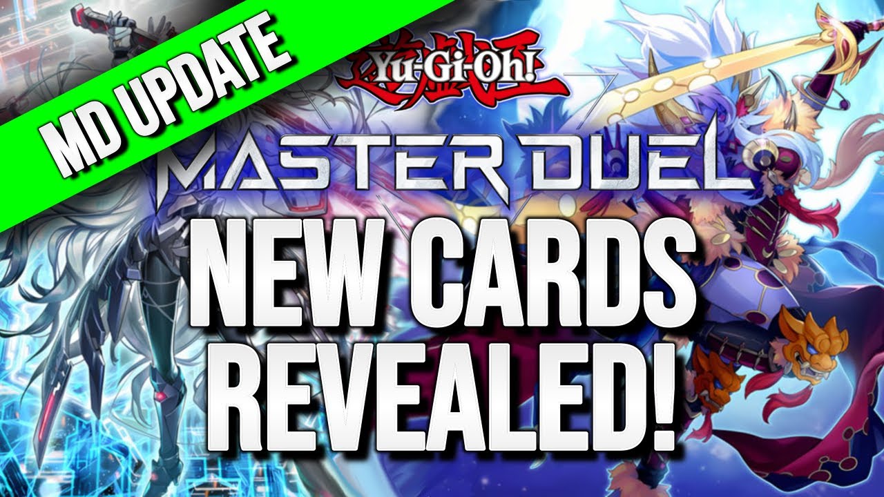 NEW Master Duel Cards REVEALED! Sky Striker Ace - Zero, Eclipse Twins & More!