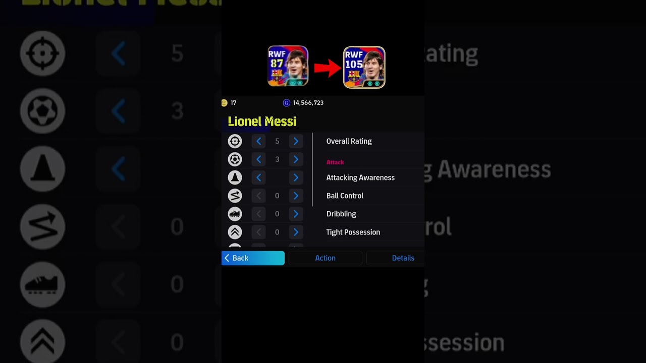 How To Train 105 Rated Lionel Messi In Efootball 2025 Efootball2025 Lionelmessi