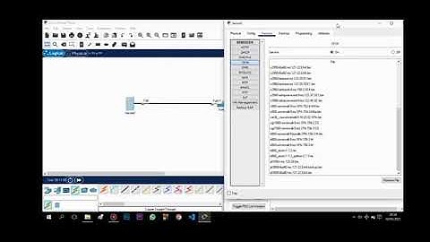 BACKUP, RECOVERY and UPGRADE IOS ON A CISCO PACKET TRACER.                  Amelia amini_2DTI