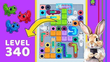 Gecko Out Level 340 Solution Walkthrough