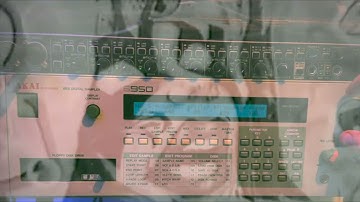 2 BREAKS AND 808 IN THE AKAI S950 + JUNGLE AMEN BREAK