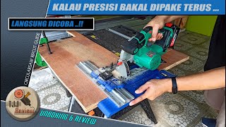 Beneran presisi?, kita coba saja RIPCUT CIRCULARSAW GUIDE // IMPACT TOOLS