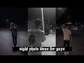Night photography poses ideas for guys  aesthetic photo ideas for guys  night selfie photo ideas