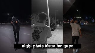 Night Photography Poses ideas for guys | Aesthetic Photo Ideas for guys | Night selfie photo ideas screenshot 5
