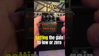 Boost Pedals vs Distortion: I Got It Wrong🤘😎. #metalguitar #metalhead #metalzone!