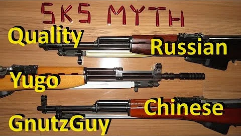 SKS Myth, Yugo best quality vs. Russian & Chinese. M59/66A1.
