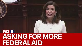 Gov. Hochul asking for more federal aid