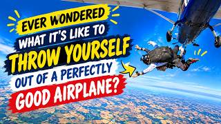 Incredible footage captures thrill of skydiving near Peterborough