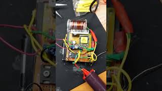 I built a coilgun 🔫It ELECTROCUTED ME!