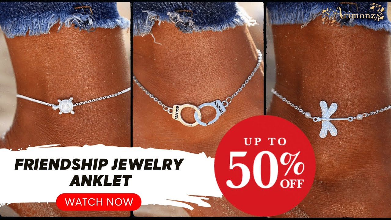 Feel The Magic Of Perfection With This Friendship Jewelry Anklet, An Anklet With A Great Fashion
