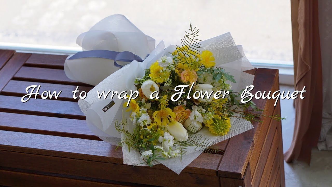 Flowers by Terra  Tutorial: How to wrap a Korean-style Bouquet