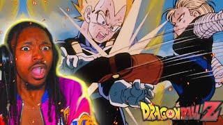 NON DRAGON BALL Z FAN REACTS TO VEGETA VS ANDROID 18 | Dragon Ball Z REACTION!!