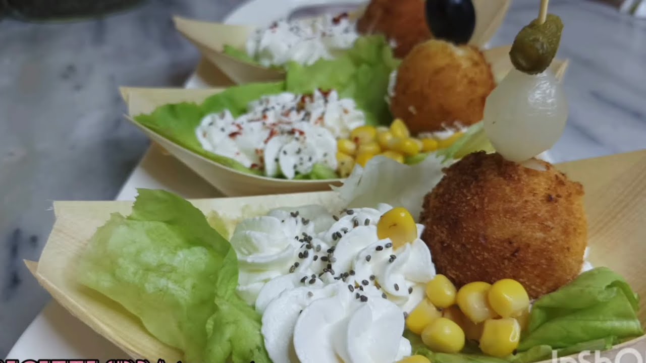 مملحات بريستيج ❣️ كروكات الدجاج بكريمة الجبن 😍❤️