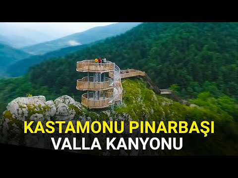 Valla Kanyonu Dünyanın En Derin 2. Kanyonu | Kastamonu Pınarbaşı Tanıtım Filmi
