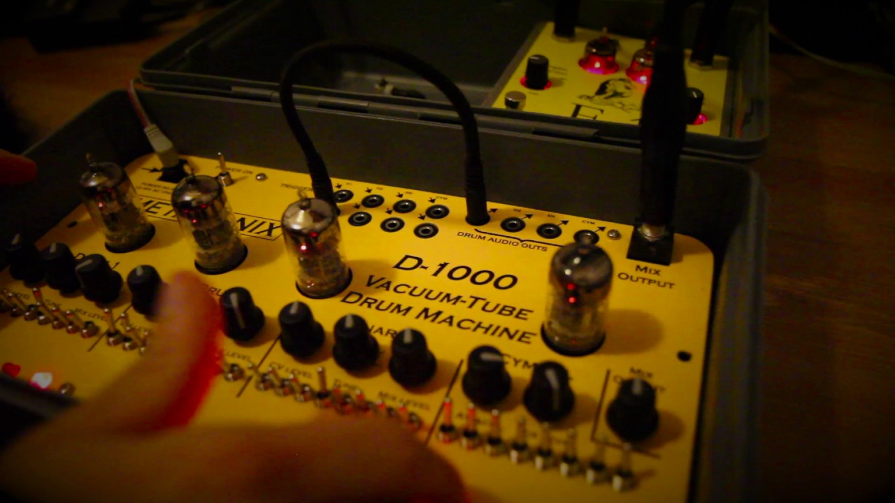 Metasonix D 1000 Vacuum Tube Drum Machine & Metasonix F 1 Tube