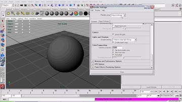 Enable Gamma Correction In Maya