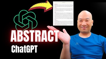Dùng chatGPT viết Abstract bài báo nghiên cứu khoa học | TS.BS.Vũ Duy Kiên