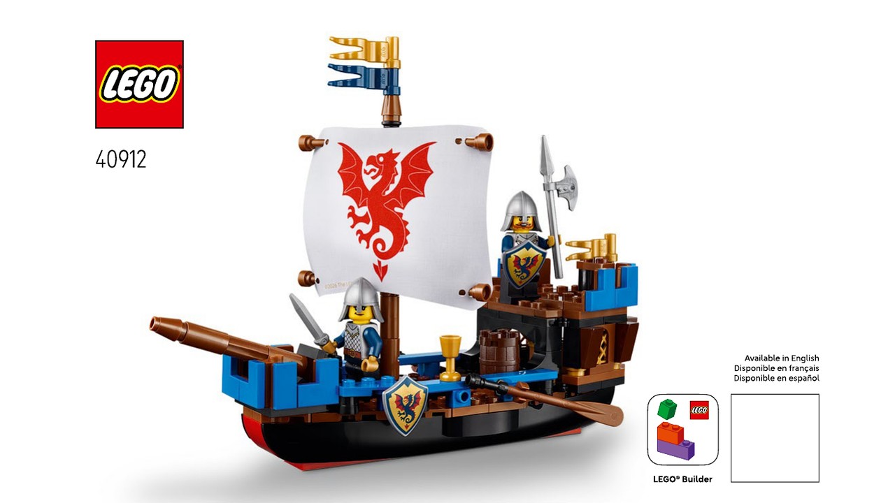 Sea Serpent LEGO instructions