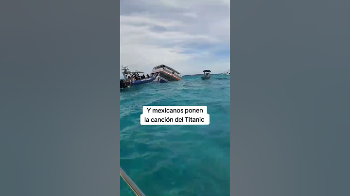 Barco en las Bahamas se hunde con 100 pasajeros y pknene la canción del Titanic #titanic #barco