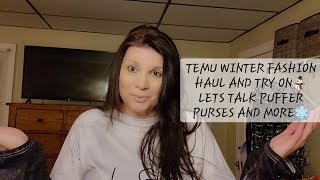 TEMU WINTER FASHION HAUL AND TRY ON❄2024