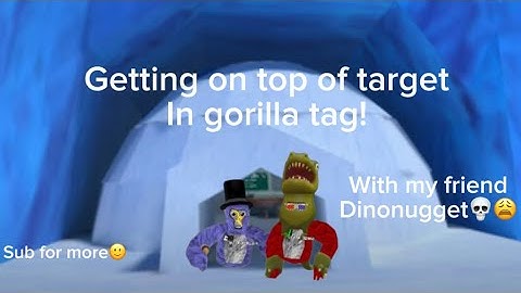 Getting on top of target in gorilla tag!!