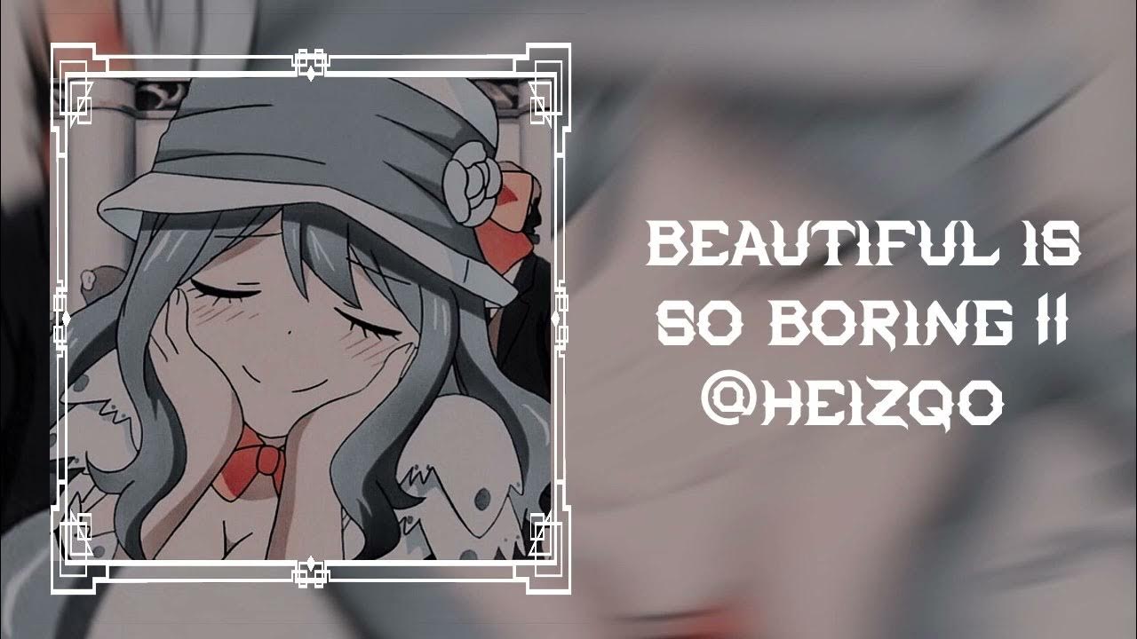 Beautiful Is So Boring (Edit Audio) YouTube