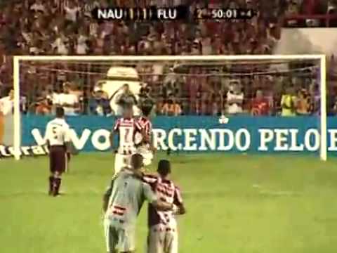 Nautico 1 x 1 Fluminense campeonato brasileiro 200...