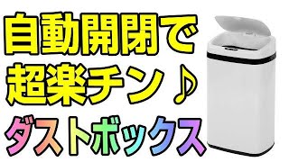 SHKGLAB 自動ゴミ箱 センサー式 大口型 SE 白 45L